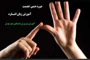 نهضت زبان اشاره در شهر تهران برگزار شد